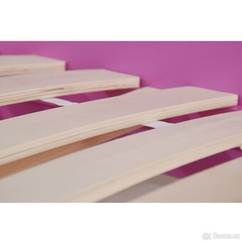 Dětská postel auto růžová - 7