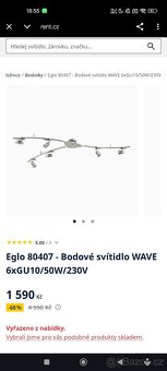 Tříramenné bodové svítidlo Eglo - 7