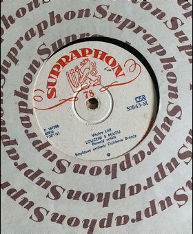 STAROŽITNÉ ORIGINÁLNÍ GRAMOFONOVÉ DESKY - 7