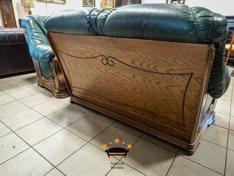 Sedací kožená souprava 3+2 - 7