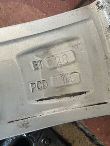 Prodam ALU kola s pneu 8mm - 7
