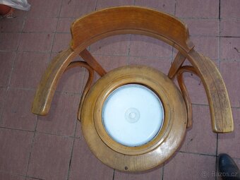 Židle, křeslo THONET jako gramofon - nočník - 7