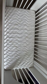 Dětská postýlka 120×60 cm + matrace + dárek - 7
