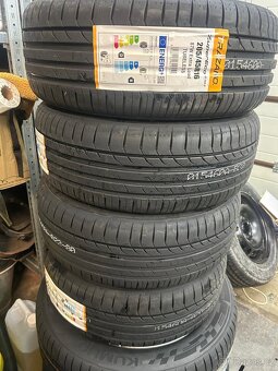 16' Alu disky a nové pneu škoda fabia 2 5x100 - 7