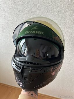Integrální Helma Shark D-Skwal 3 Mayfer Mat Černo-Fialová - - 7