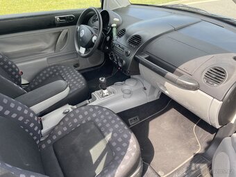 VW New Beetle, rozvody, parkovací senzory, klima - 7