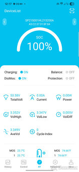 48V LiFePO4 200Ah 10kWh Bateriové úložiště energie BMS - 7