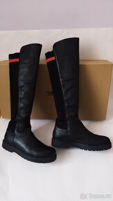 Dámské kožené boty Tommy Hilfiger velikost 39 - 7