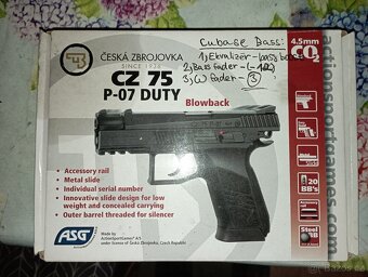 CZ 75 P-07 Duty Blowback - 7
