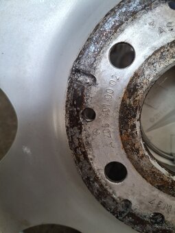 Alu kola mercedes rozměry 7Jx16 ET37 5x112 66,6mm - 7