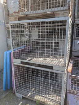 Kovové klece gitterbox - 7