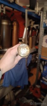 Stará pípa, džberovka, mosazná pumpa - 7