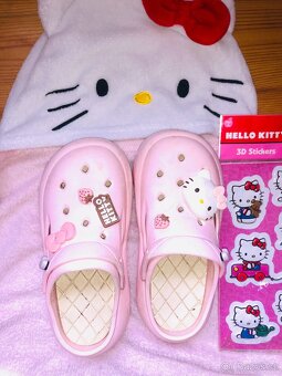 hellokitty# crocs# nazouvaky# vel. 39 /40 - 7