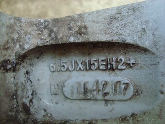Hliníková kola značky ENZO-6,5J x 15" ET40 -Opel Astra 2 - 7