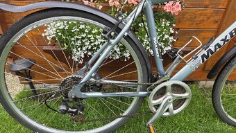 Trekové kolo Maxbike rám 20" postava 170-185cm po servisu. - 7
