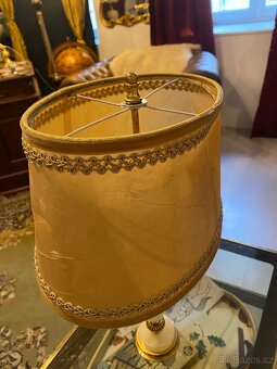 Mramorova starožitna lampa '60 léta - 7