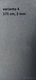 Zátěžový koberec - černý velur a jekor - 7