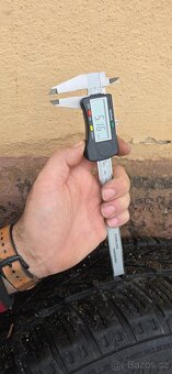 Plechové disky 5x108, 6,5×16, pneu 215/60 R16 - 7