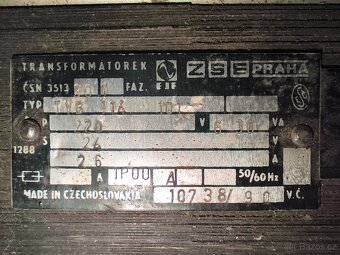Transformátor MECHANIKA PRAHA - 7