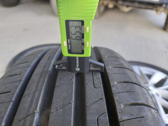 Originál alu kola 17" na Škoda Octavia IV. letní zánovní - 7