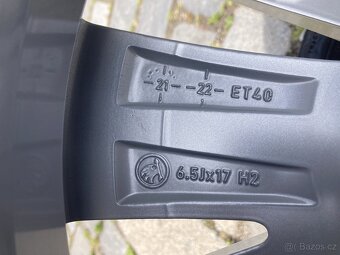 Alu disky ŠKODA KAMIQ a SCALA - 17" 5x100 ET40 - 7