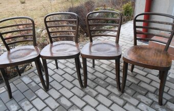 Starožitný nábytek ,židle a stůl Thonet - 7