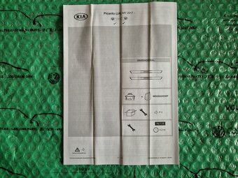 dekorativní ozdobné a ochranné lišty prahu Kia Picanto (JA) - 7