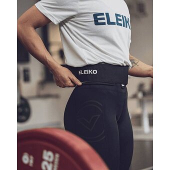 Eleiko EVA opasek s nerezovou přezkou - bílý - 7