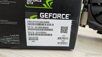 Grafická karta Asus ROG Strix GTX 1070 Gaming 8GB - 7