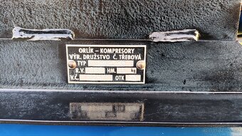 Kompresor Orlík PSK17//150 perfektní stav. - 7