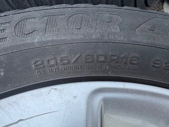 Alu 5x108 r16 citroen zimni pneu 205/60 r16 - 7