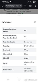 Dětská rostoucí židle - 7