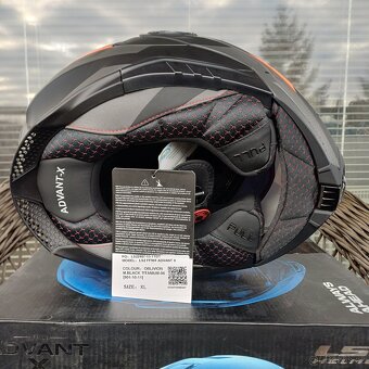 Silniční překlápěcí přilba LS2 Advant X Oblivion - 7