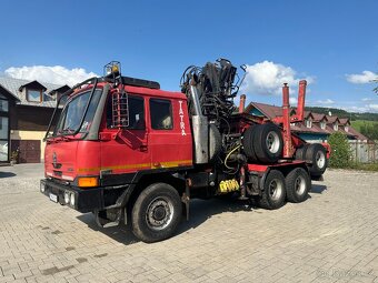 Tatra T815 lesovoz, návadzací, nesený vlek - 7