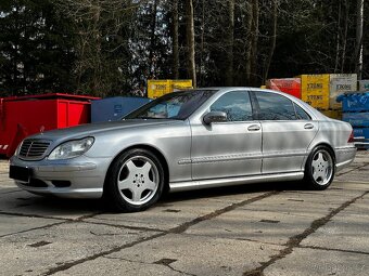 Mercedes-Benz S S55L AMG Long krásné, jen 103 t km, r 2000 - 7