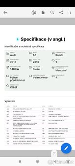 Audi A6 C7 4g 2.0Tdi Ultra -140Kw, r.v 2016Webasto,manuál - 7