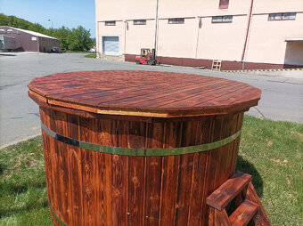 Koupací sud Marivox 1,9m, koupací káď, HOT TUB, skladem - 7