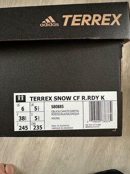 NOVÉ sněhule Adidas Terrex Snow 38 2/3 - 7