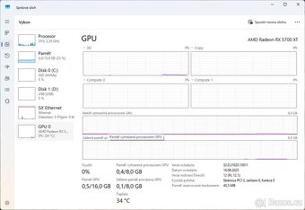 Herní počítač s RX 5700 XT AORUS, i7-8700K , Z390, Win 11 - 7