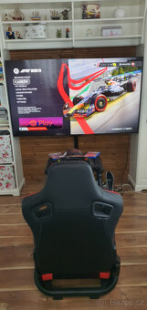 Trak Racer TR8 Pro Racing Simulator + Recliner Seat - 7