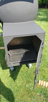 Velký zahradní BBQ Gril (Americký styl) SMOKER - 7