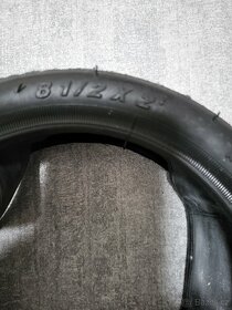 Prodám 3ks. Nové pneu+duše 81/2×2 - 7
