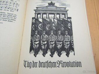 Německý zpěvník,pochodů Hitlerjugen 1939 NSDAP. - 7