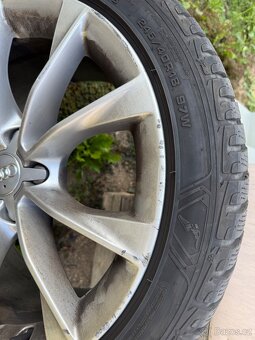 Originál Audi R18 8,5Jx18 ET29, 245/40 - zimní pneu - 7