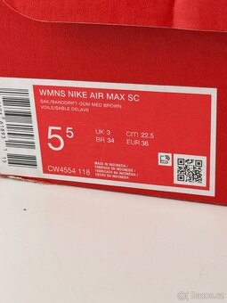 Nike Air Max SC 1 Dámské béžové letní tenisky 36 - 7