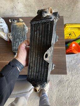 Chladiče Kawasaki KX250 1988 - 7