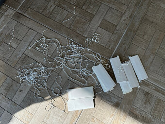 Vertikální žaluzie modré a šedé - 7