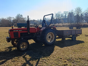 Traktor Zetor 5211 + Sklápěcí vlek - 7