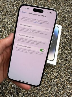 iPhone 14 pro max 256GB - baterie 100% - 7