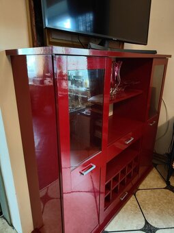 Barová skříň vitrína - 7